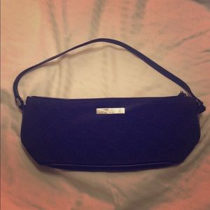 Gucci Espresso GG Monogram Canvas Pochette Bag